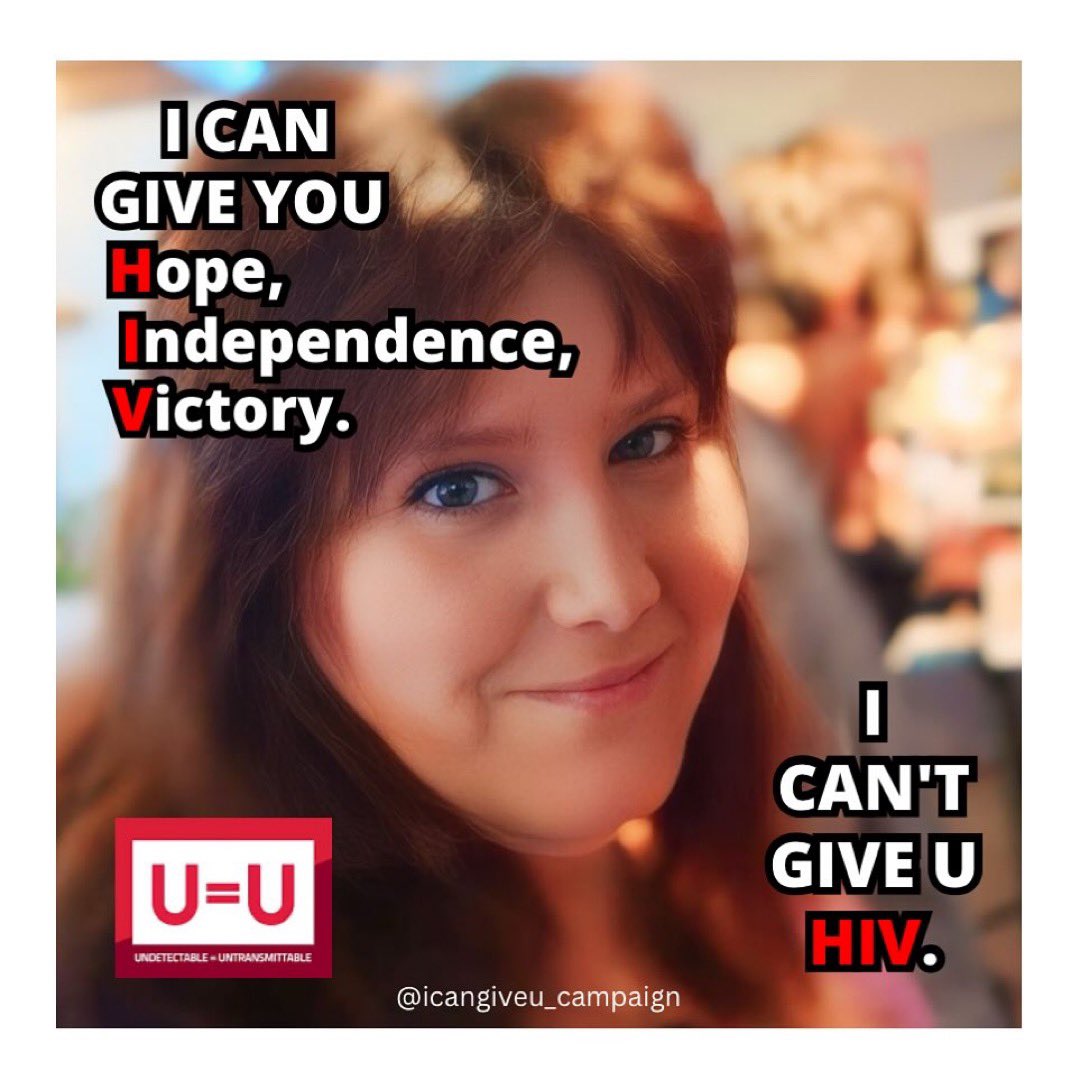 Deborah CAN give you so much; but Deborah CAN’T GIVE U HIV!

#iCanGiveU
#UequalsU #iCantGiveUHIV #ZeroRisk #SayZero #CommunitiesFirst
#ScienceNotStigma #FactsNotFear #ItEndsWithUs