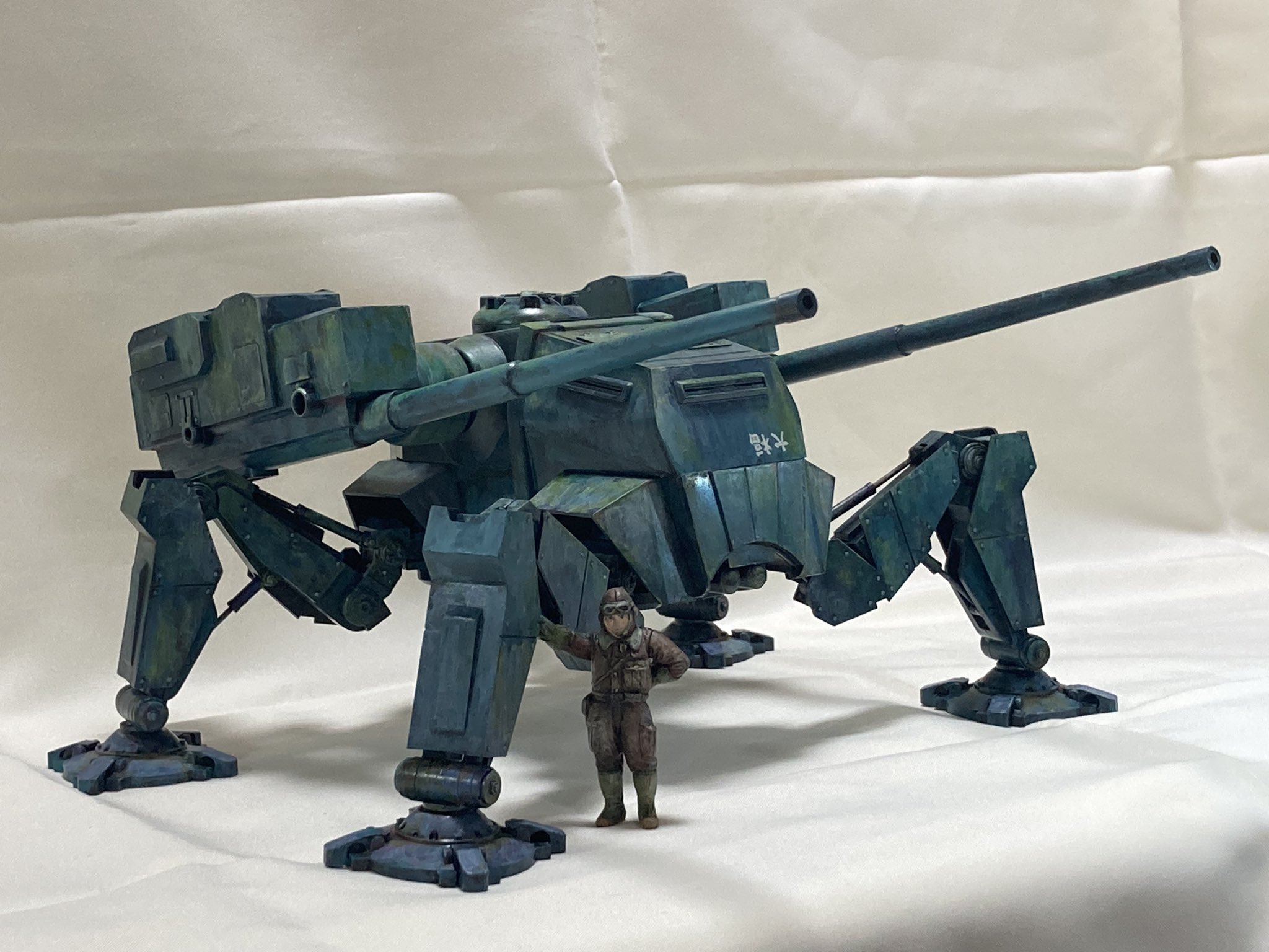 【ワンオフ】完成品　装甲列車　模型　架空　日本　陸軍　満鉄　1/35　ラピュタ ワンオフ】完成品 装甲列車 模型 架空 日本 陸軍 満鉄 1/35 ラピュタ
