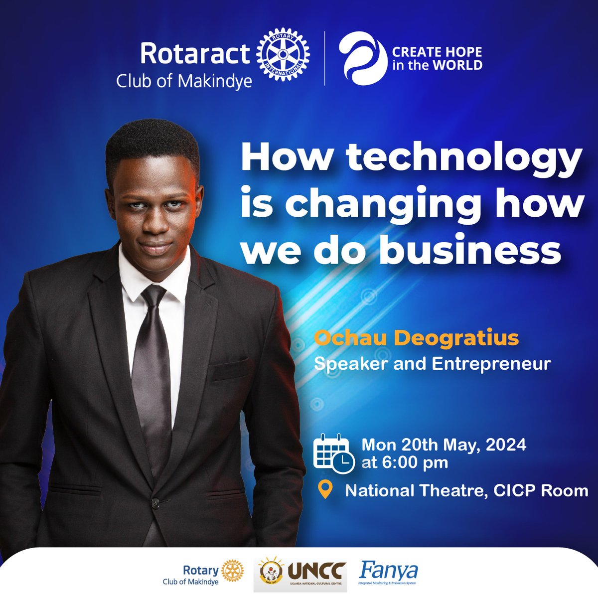 Come Unlearn, Learn and Relearn from the new Generation of Entreprneurs on 20th May 2024 at National Theatre from 6 to 7pm in the CICP space as our very own, Deogratius Ochau takes us through the notes. #WeLoveHostingYou. #WeAreTheMankind. #FlyBeyond