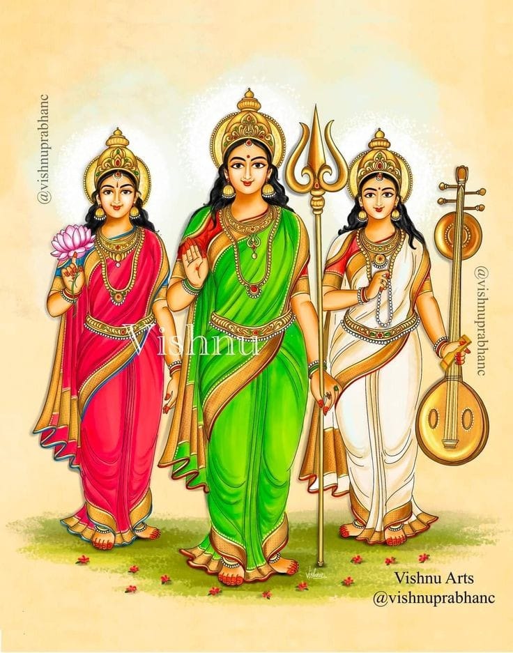 The trimurti I will always bow down to