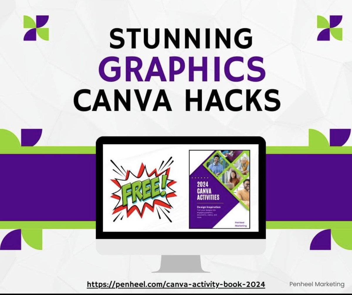bmliving's tweet image. You've heard of Canva but are intimidated by it's interface and number of templates. 
That's why you need our free Canva Activity Book 2024 Edition today. 
Get your copy today! ow.ly/QmSy50QJp0g
#CanvaActivityGuide #CanvaTutorials #CanvaHacks