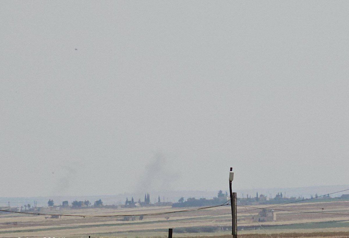 TSK topçu birlikleri Mare güneyindeki Um Kara köyünde bulunan PKK hedeflerini vuruyor.