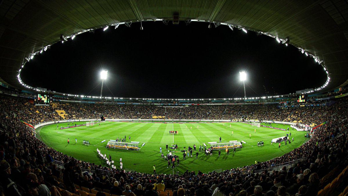 What. A. Photo. 📸🔥 A packed out Sky Stadium in all its glory 🙌 Tune in NOW on Paramount+ (AU) and Sky Sport (NZ) 📺 #WELvMVC #ALM @WgtnPhoenixFC