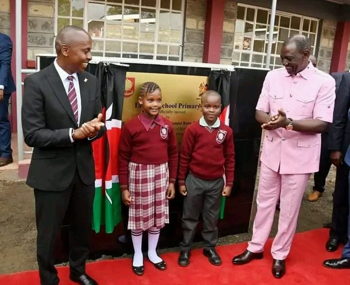 The inauguration of Lenana School Primary by President Ruto and Hon. KJ in Dagoretti South is a significant leap forward for education in Ngando Ward. #KjNaMashule.