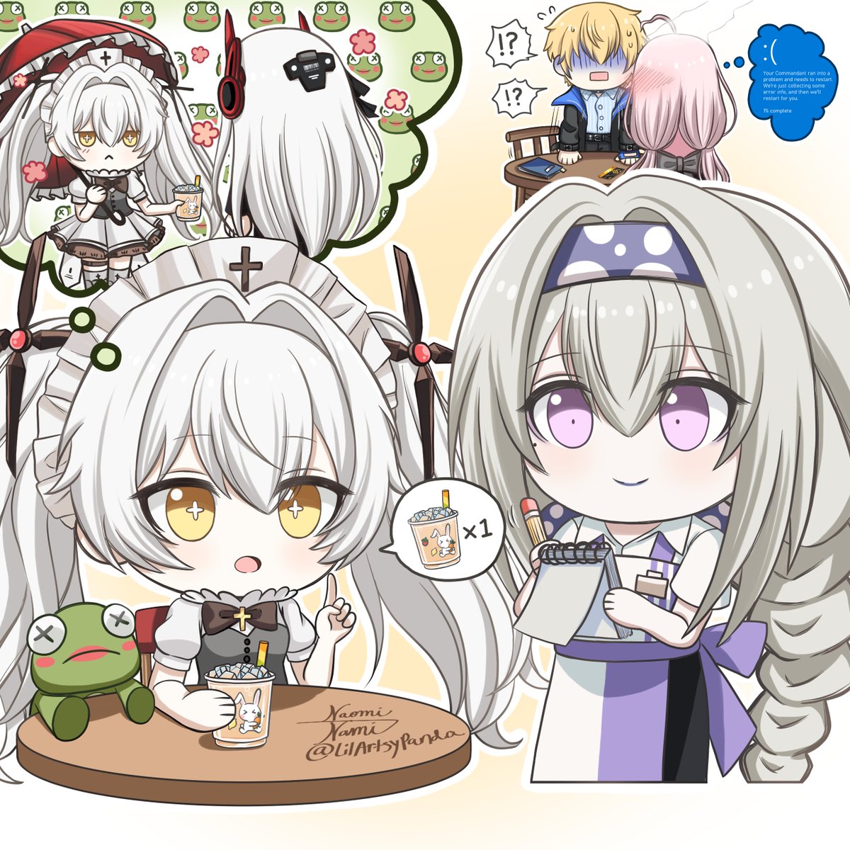 The Witch Café Fanart (Part 3) #PGR #pgrtwt #punishinggrayraven