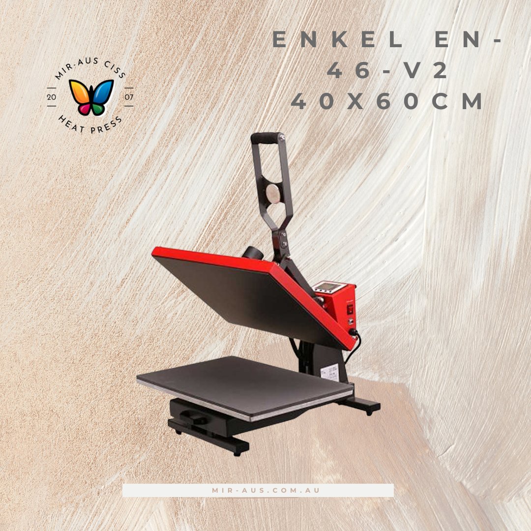 InkSupplySystem's tweet photo. HEAT PRESS ENKEL EN-46-V2 40X60CM
https://t.co/yMA2WENZ6Q
#sublimation #heattransfer #paper #printing #sublimationprinting #mirpress #ciss #Mir-aus
#miraus #continuousinksupplysystem #vinyl #sydney #sydneybuisness #sublimationink #ink #mirpress https://t.co/LgFApqRGb0