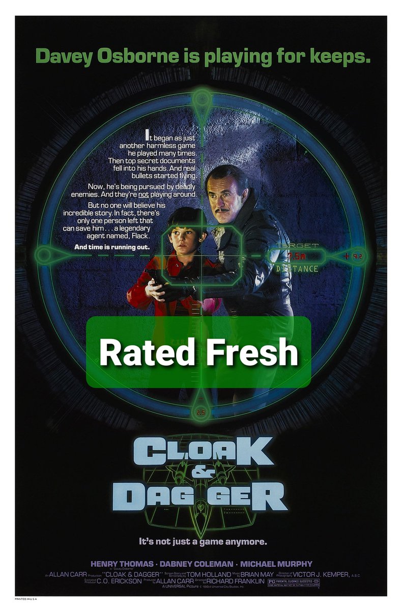 #CloakandDagger 4 out of 5 #MovieReview #RatedFresh #RIPDabneyColeman