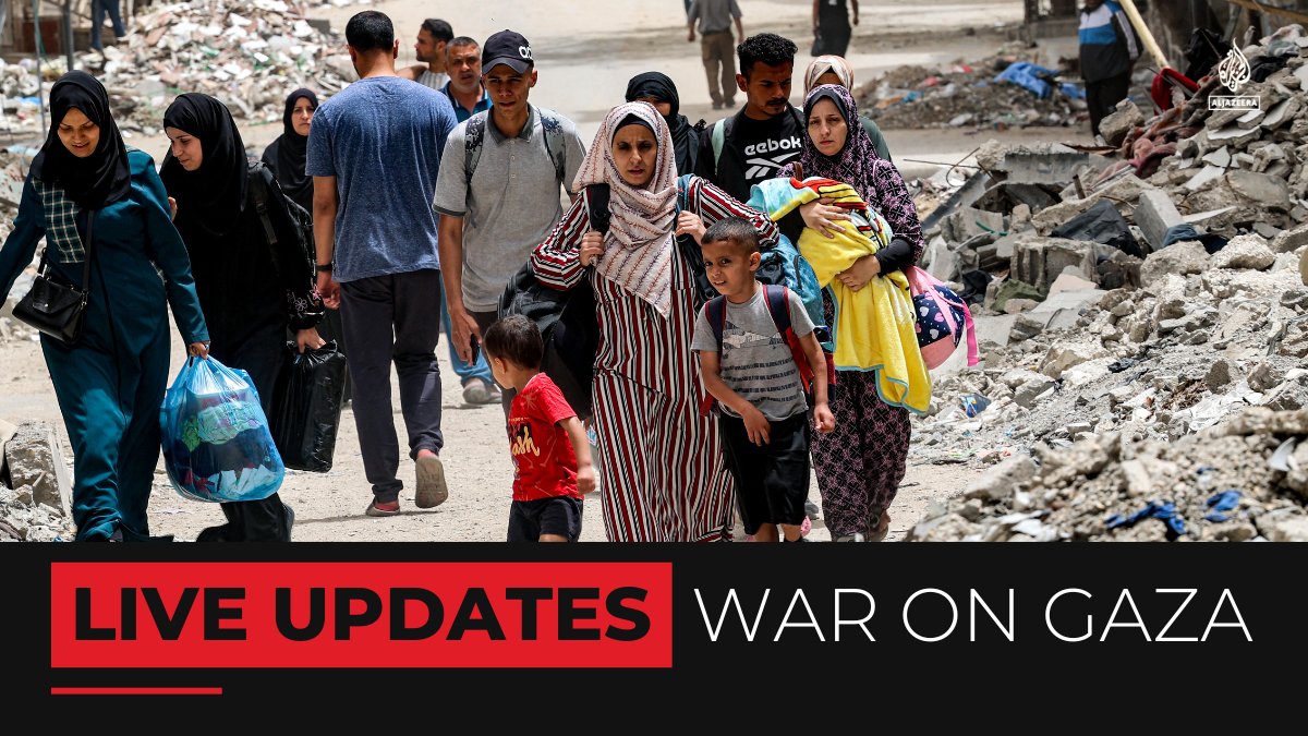Israel intensifies its ground invasion of Rafah as the UN warns that “there’s almost nothing left to distribute in Gaza” due to Israel’s blockade of border crossings. 🔴 Follow our LIVE coverage: aje.io/wr1wsj