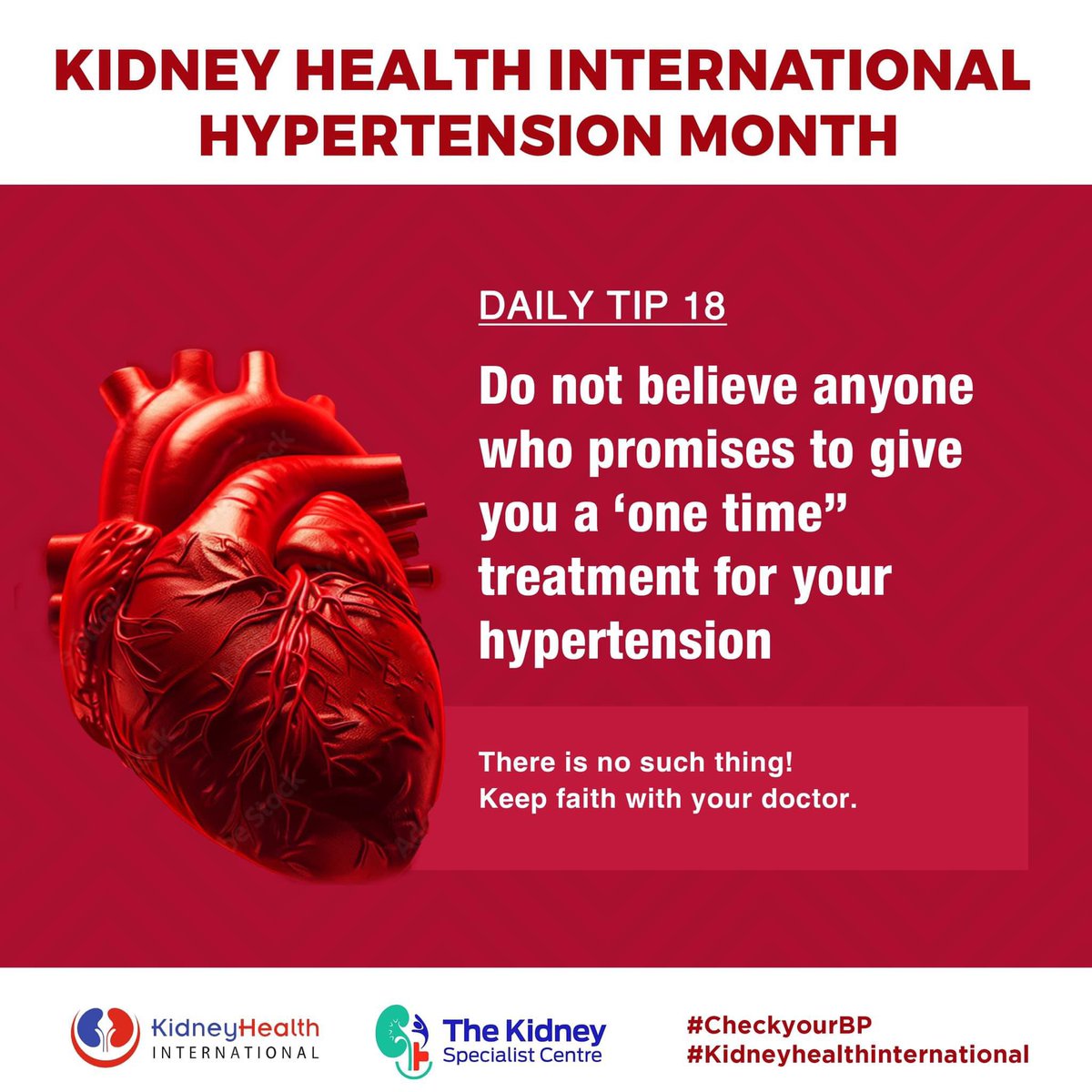 elliotktannor's tweet photo. One of the major reasons why most people with hypertension stop their medications is the fear to take medications for a long time.
They are then promised “quick fixes” with herbal medications and the ignorantly believe it. https://t.co/Bn8TeGP6ks