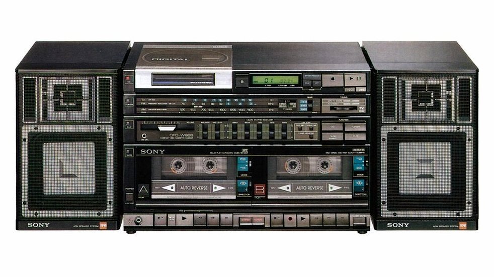 M4023 SONY ソニー CFD-W888 ラジオカセットデッキ ダブルラジ M4023 SONY ソニー CFD-W888 ラジオカセットデッキ ダブルラジ M4023