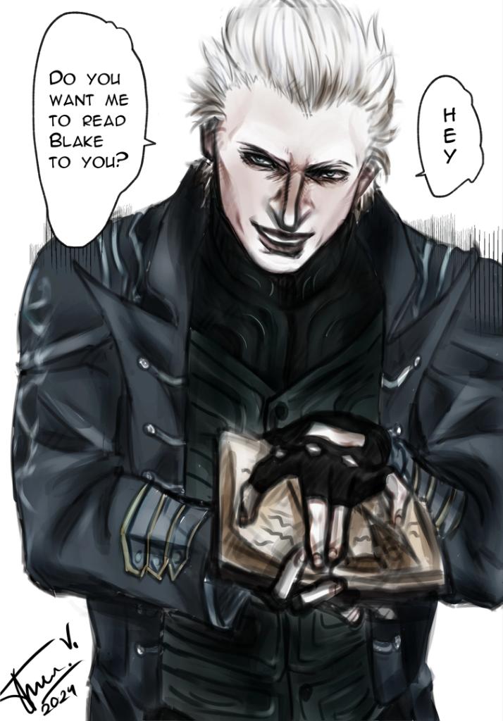 Would you read it with him?☺
#VergilSparda #Vergil #DevilMayCry