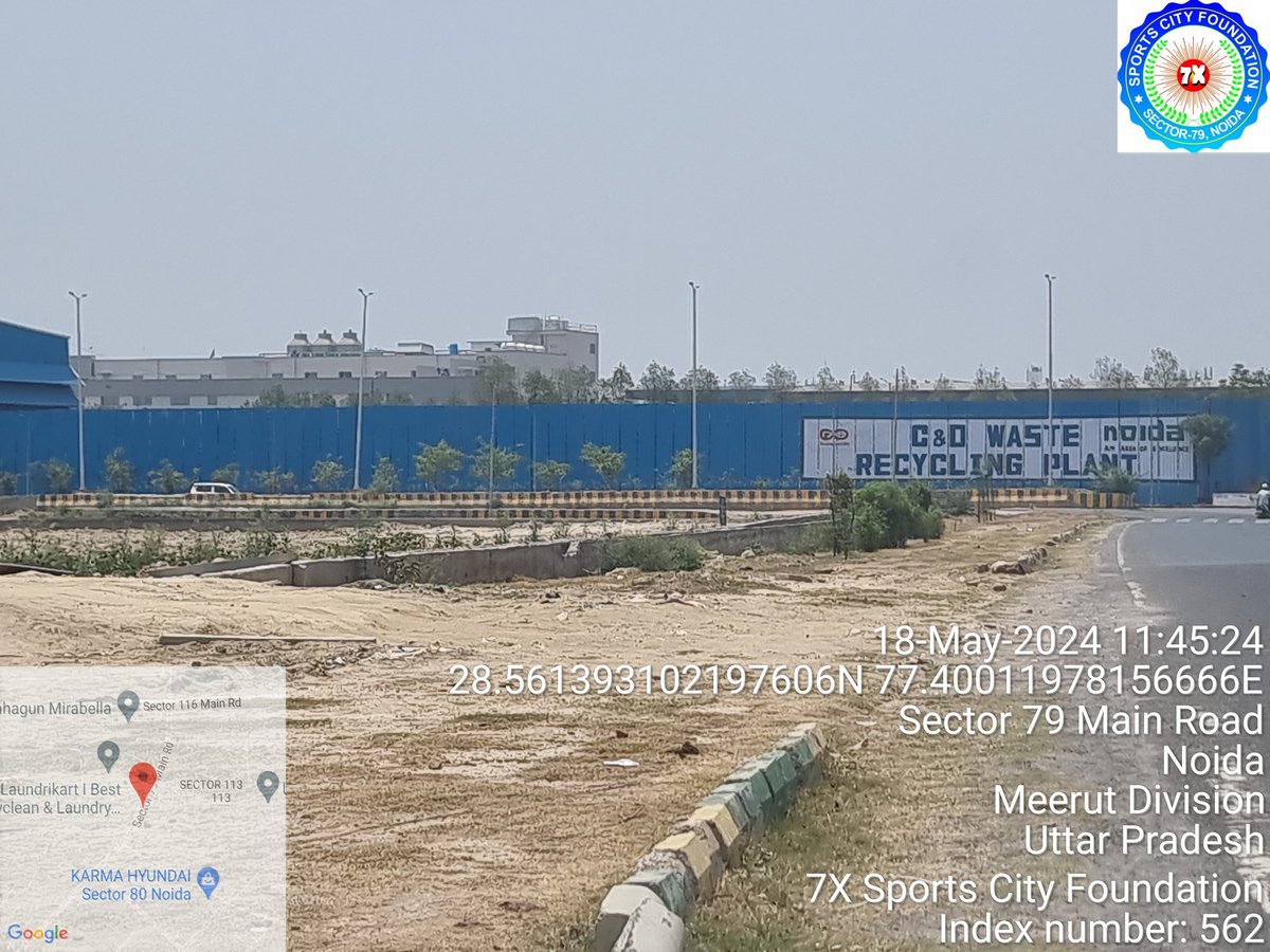 <a href="/7xsportscity/">7xSportsCityFoundation(Regd)</a> <a href="/CeoNoida/">CEO, NOIDA Authority</a> <a href="/noida_authority/">NOIDA Authority</a> <a href="/myogiadityanath/">Yogi Adityanath</a> <a href="/CPCB_OFFICIAL/">Central Pollution Control Board</a> <a href="/BJP4UP/">BJP Uttar Pradesh</a> <a href="/NandiGuptaBJP/">Nand Gopal Gupta 'Nandi'</a> <a href="/PankajSinghBJP/">Pankaj Singh</a> <a href="/rockme26/">Mango Man *Amiit Gupta*</a> @TweetNitinS <a href="/GaursportsR/">GaursportsWoodResidents</a> सामने C&amp;D waste recycling plant है ngt के नॉर्म्स के हिसाब से सबसे ज्यादा ग्रीन वेजीटेशन होना चाइए। नोएडा अथॉरिटी के उद्यान विभाग द्वारा इस पर ज्यादा ध्यान देना तौ दूर इसे बिलकुल भुला दिया है।  <a href="/CPCB_OFFICIAL/">Central Pollution Control Board</a> <a href="/noida_authority/">NOIDA Authority</a> <a href="/CeoNoida/">CEO, NOIDA Authority</a> <a href="/scribe_anjali/">Anjali singh</a> <a href="/myogioffice/">Yogi Adityanath Office</a>