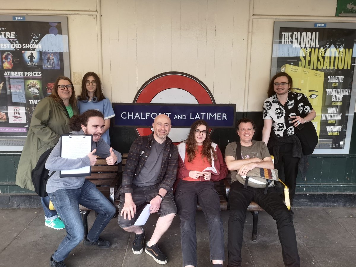 helencooksley's tweet photo. Happy 18th Birthday Charlie! You're the only person I'd get up at 4:30am on a Saturday for ❤️ #TubeChallenge station 2 https://t.co/gmNY1JdADe