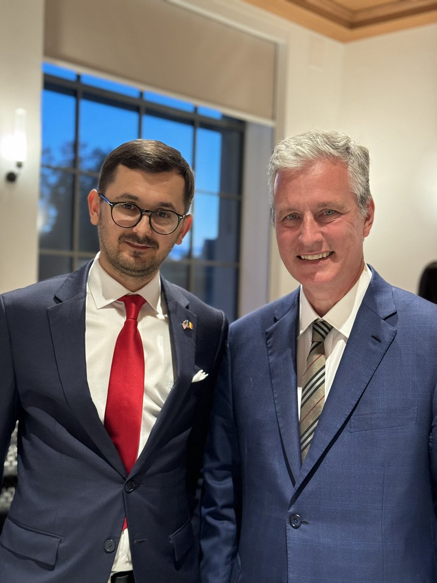 Thank you, @robertcobrien for a great discussion last night about the future of our countries and the #strategicpartnership we have. It was good to meet you again & many thanks to our friends from @pepperdine for arranging this. 🇷🇴🇺🇸