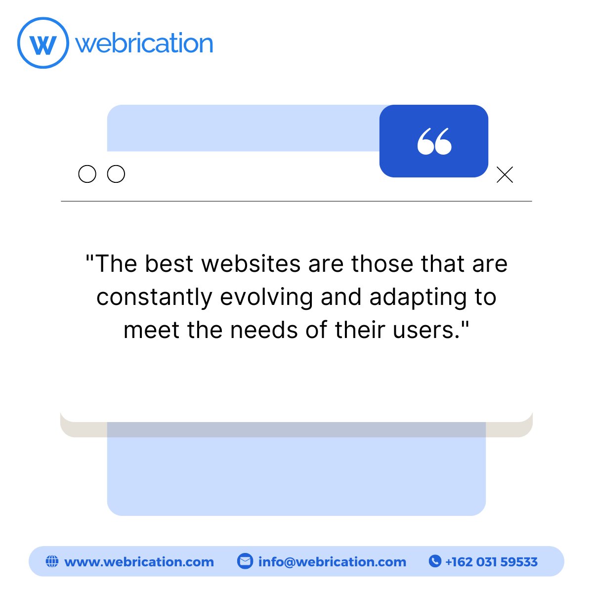 Webrication tweet media
