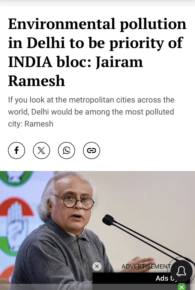 #CleanAirElections #SwachhHawaChunav should be every political party’s priority; Hoping all the others fall in this green space too! telegraphindia.com/elections/lok-… @Jairam_Ramesh