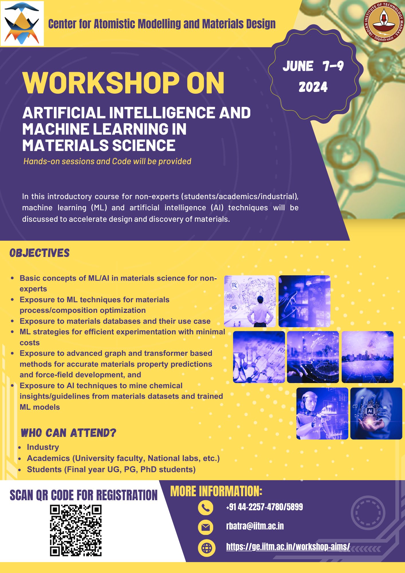 IIT Madras on X: &ldquo;The Center for Atomistic Modeling and Materials 