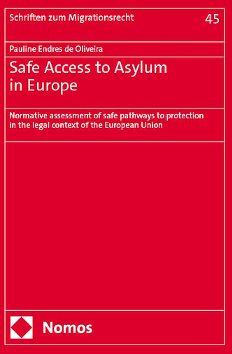 Nie war das Problem der sicheren Zugangswege für Geflüchtete zur EU so aktuell wie heute nach der #GEAS-Reform. Dazu ist jetzt endlich die kluge Dissertation der großartigen Prof. Dr. Pauline Endres de Oliveira (@HumboldtUni) im @NomosVerlag erschienen 🔥🙌 - #openaccess hier 👇