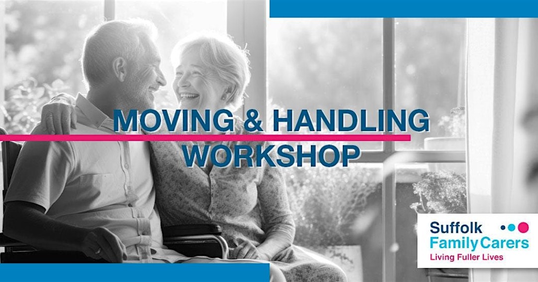 FREE Online workshop, providing information and basic tips on moving and handling. Will help ensure you don't hurt either yourself or the person you care for. ow.ly/o58A50RB5cK