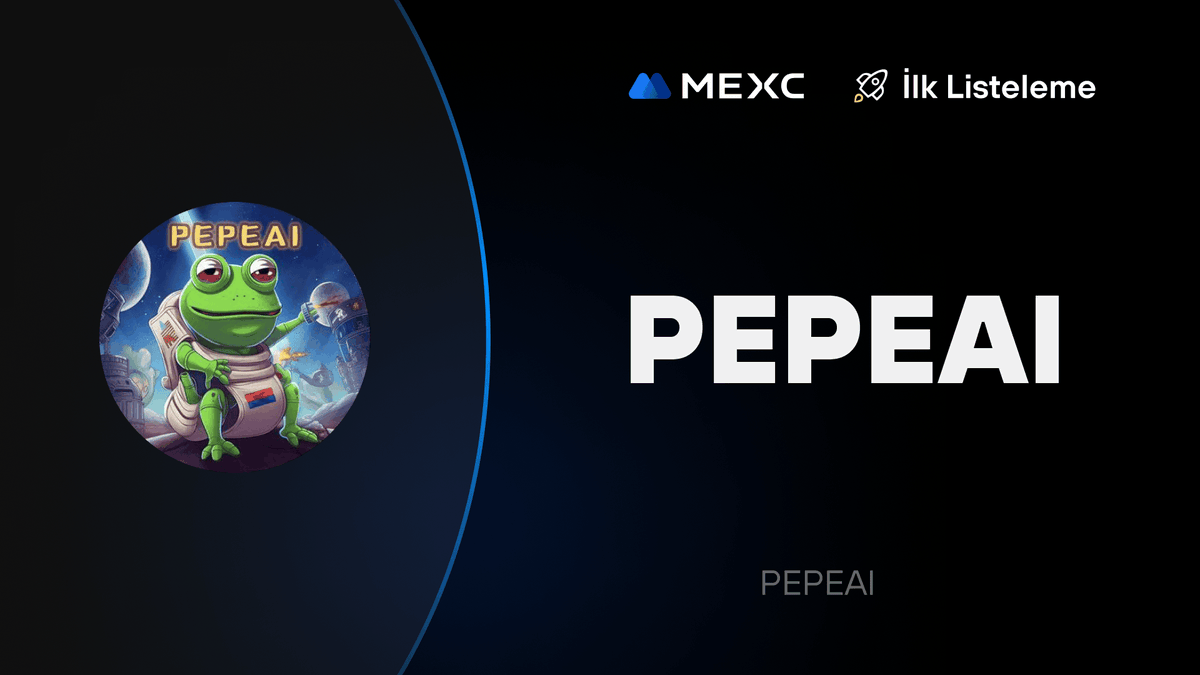 🚀 <a href="/PEPE___AI/">PEPEAI</a> $PEPEAI - Kickstarter Oylama Sonucu ve Listelenme Planı 

🔁 $PEPEAI/USDT Alım Satımı: 18 Mayıs 2024 12.00 

📌 Ayrıntılar: mexctr.info/3V1cCtr

#MEXCTürkiye #MXToken #MX #BTC