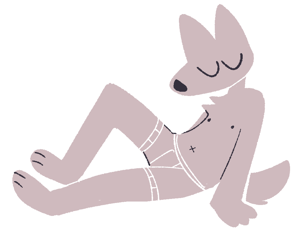 I wanted to draw a dog inspired by graffiti I saw somewhere (I can't find it)