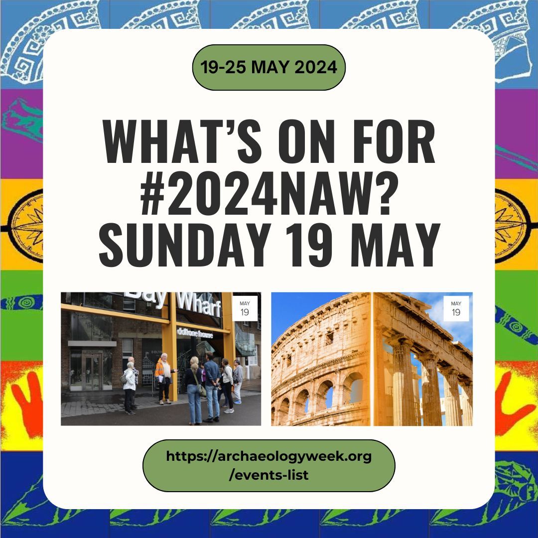 Excited for the start of Australia’s National Archaeology Week tomorrow! Discover a variety of in-person and online events nationwide for #2024NAW. Explore our event calendar or check out our What’s On page to find events near you: buff.ly/3viNKxD  #ArchaeologyWeek