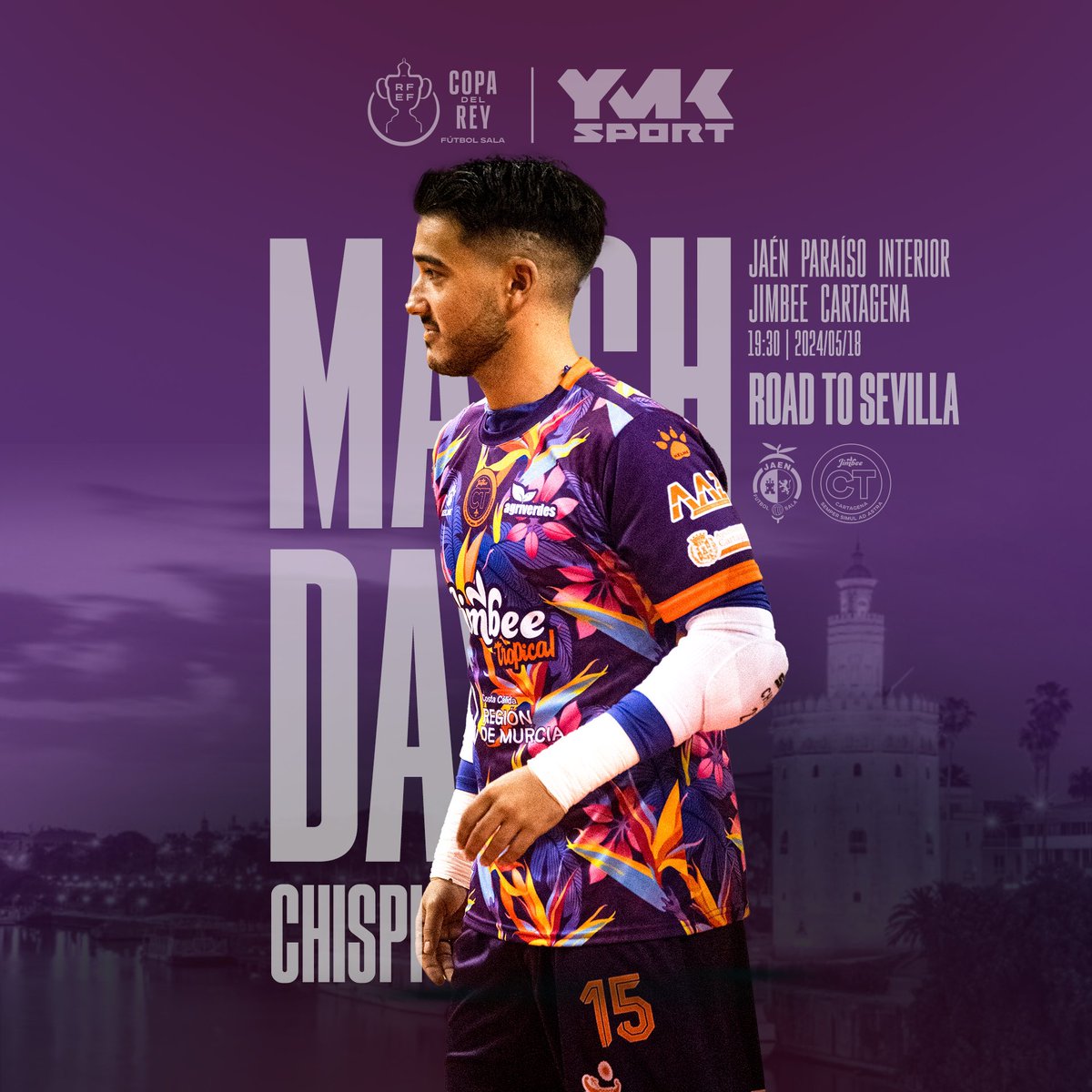 MATCH DAY‼️
🏠 Pabellón San Pablo (Sevilla)
⏰ 19:30
🆚 <a href="/JaenFS/">Jaén Paraíso Interior FS</a> 

🏆👑 𝗦𝗘𝗠𝗜𝗙𝗜𝗡𝗔𝗟𝗘𝗦 🏆👑

<a href="/JimbeeCartagena/">Jimbee Cartagena Costa Cálida</a> 
<a href="/munichsports/">MUNICH Sports</a> 
<a href="/futbolemotion/">Fútbol Emotion</a> 
<a href="/YMKSport/">YMK Sport</a> 

#matchday #Jimbee