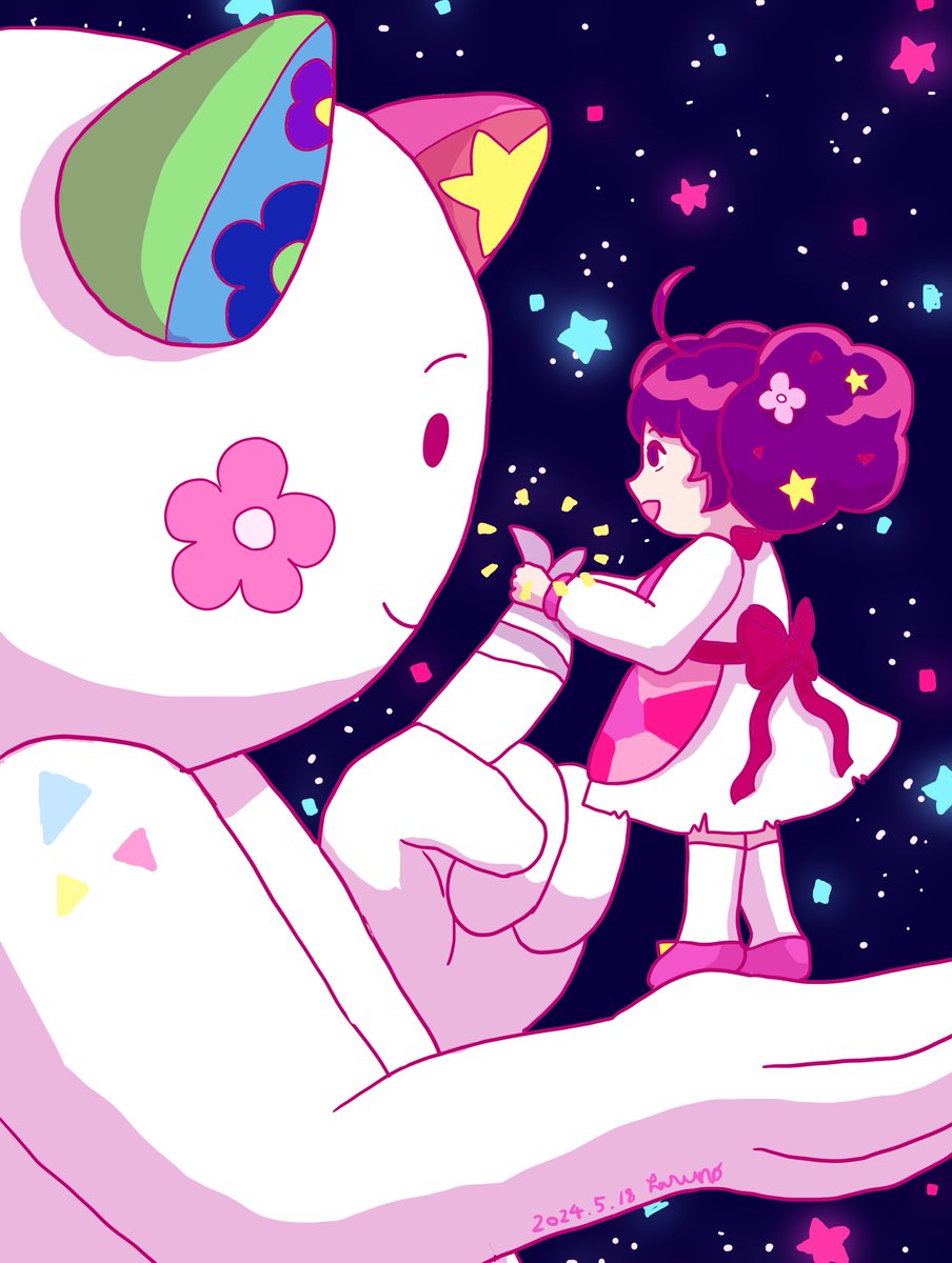 手当て❤️‍🩹
#beeandpuppycat
#beeandpuppycatfanart