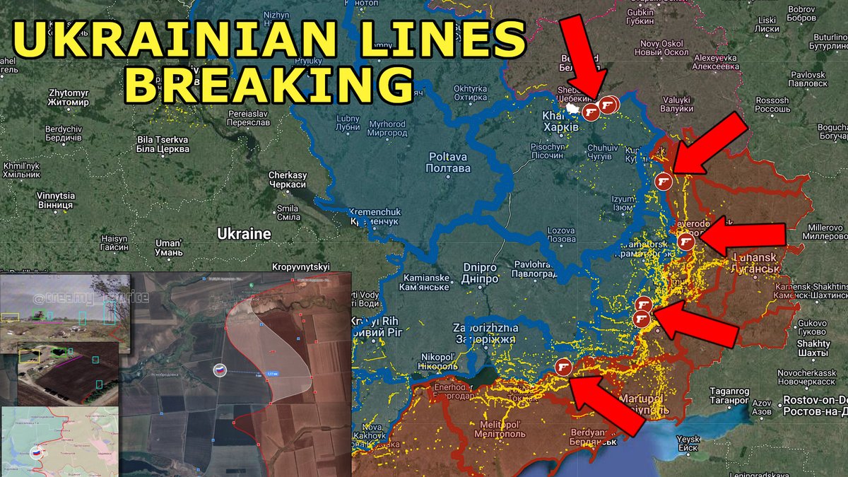 Russian Forces Break Ukrainian Lines Across The Front With Numerous Assaults