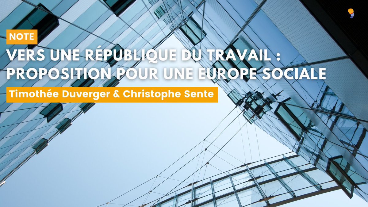 La République est partout, sauf dans l’entreprise. Dans cette note pour @j_jaures, avec @ChristopheSente nous recensons x expériences de transfert de la propriété des entreprises aux salariés et proposons que l’Europe en accélère la diffusion. 👉 jean-jaures.org/publication/ve…