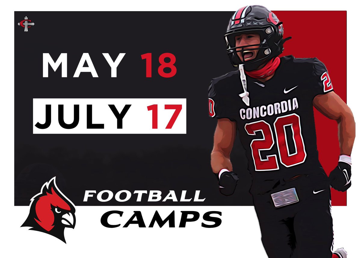 I will be attending Concordia university camp tomorrow And will be ready to go to work @Coach_Straz @MIexposure @MCisFamily