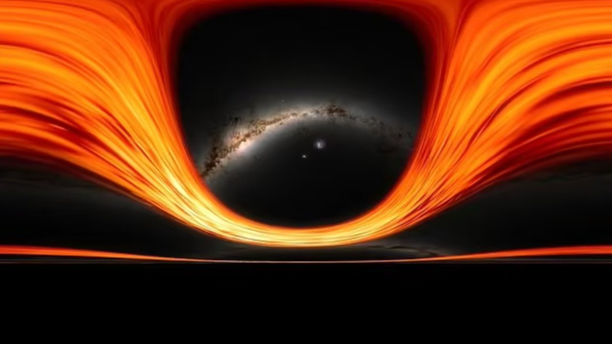 🚨EINSTEIN'S BLACK HOLE THEORY PROVEN TRUE Scientists confirm the existence of the 'plunging region' around black holes, first predicted by Einstein in 1915. Oxford researchers captured the first observations of matter disappearing through this region, revealing the strongest