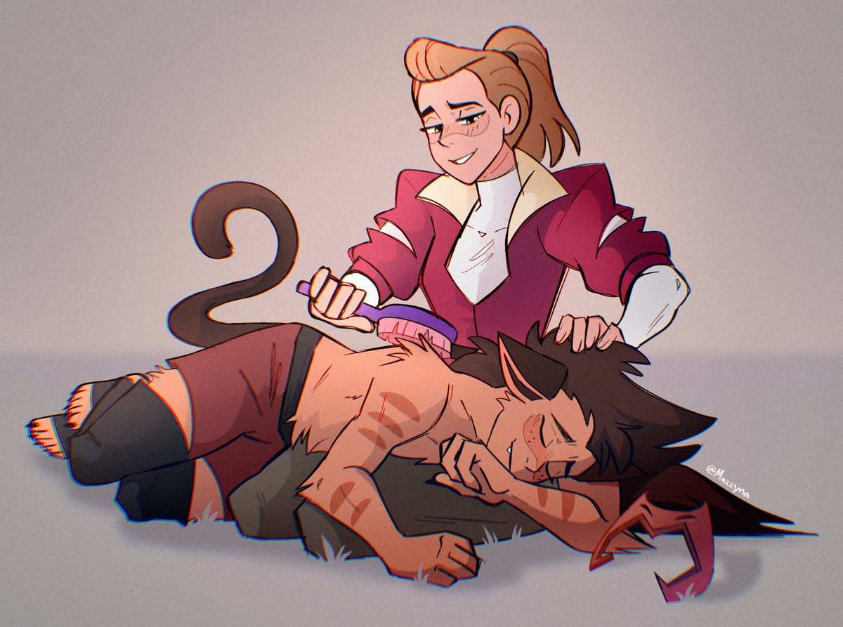 Full-Body Sketch Commission for @artistsroc36408 

✨️Check out the pinned post on my profile for comm info if you're interested! 

#catradora #shera #commissionart