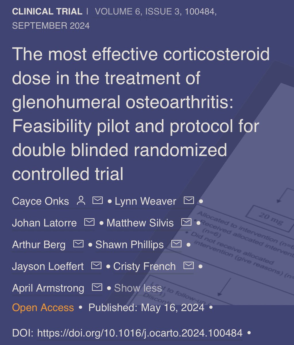 What dose of intra-articular steroids provides the most effective pain relief while minimizing side effects? 🧐🤔 doi.org/10.1016/j.ocar…