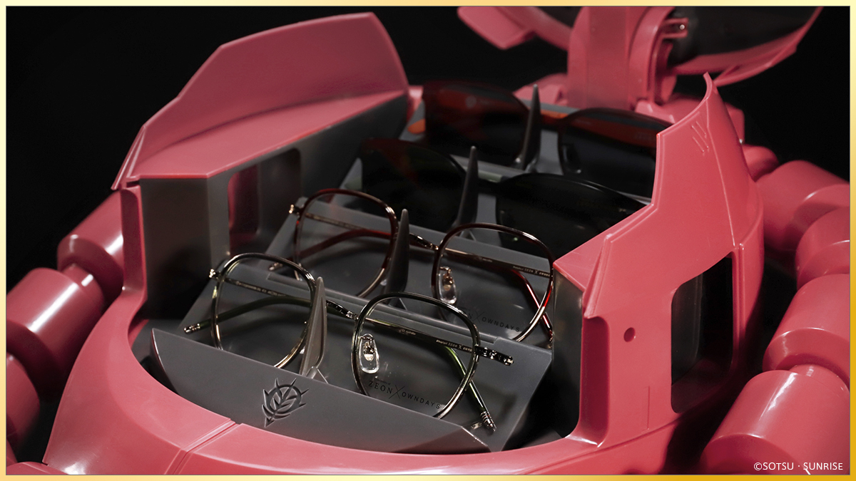 メガネケース ザク シャア専ZAKU-HEAD-CASE 約1/7スケール シャア専用ザクのヘッド型特大メガネケースも同時発売！『機動戦士