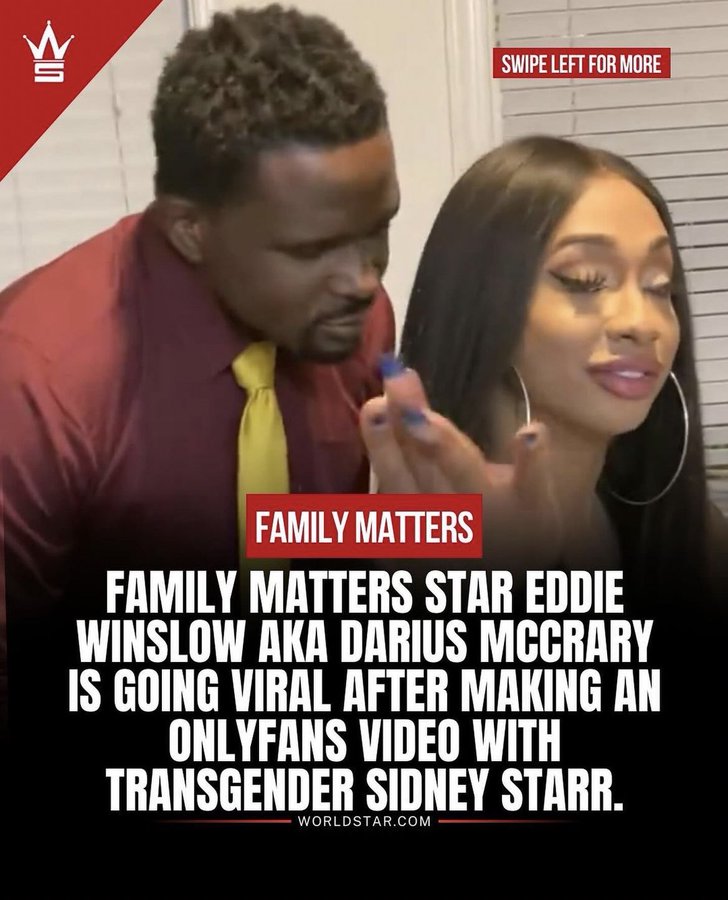 Family Matters? Didn't rapper Chingy whole career end because he was caught messing around with this broad/Dude? How did we end up here? The entire cast turned out to be sexual deviants. Did you all know that Judy Winslow (Jaimee Foxworth) did a few porn scenes with