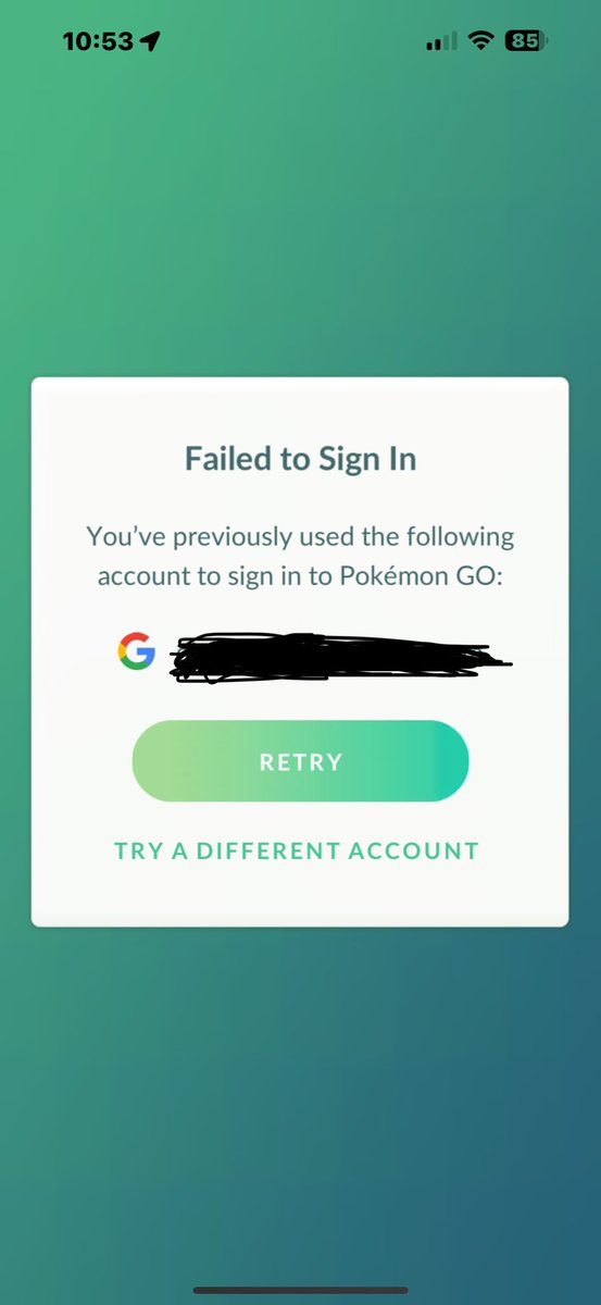 Hey @PokemonGoApp why is this happening. Every time when I log in I get this. Got so many updates but yet it still hasn’t fixed this problem! It’s so annoying!!! Please acknowledge this!! #pokemongo #pokemongoapp