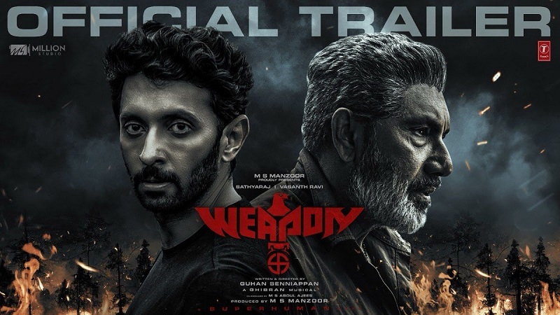 Tamilstar (@tamilstar) on Twitter photo The hunt for a lethal & indestructible #Weapon leads to the impossible 🔪
Watch the action-packed #WEAPONTrailer right away
#TheHuntBegins🔥 <a href="/MillionStudioss/">Million Studio</a> <a href="/Abdulkaderoffl/">Abdulkader</a>
<a href="/manzoorms/">Manzoor</a>
#Sathyaraj <a href="/GuhanSenniappan/">Guhan Senniappan</a> <a href="/iamvasanthravi/">Vasanth Ravi</a>
Click Here : tamilstar.com/weapon-officia… The hunt for a lethal & indestructible #Weapon leads to the impossible 🔪
Watch the action-packed #WEAPONTrailer right away
#TheHuntBegins🔥 <a href="/MillionStudioss/">Million Studio</a> <a href="/Abdulkaderoffl/">Abdulkader</a>
<a href="/manzoorms/">Manzoor</a>
#Sathyaraj <a href="/GuhanSenniappan/">Guhan Senniappan</a> <a href="/iamvasanthravi/">Vasanth Ravi</a>
Click Here : tamilstar.com/weapon-officia…
