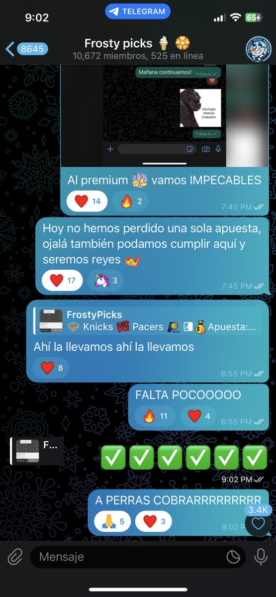 Frosty701's tweet photo. ACTUALIZACIÓN:

✅13-2❌ en el premium 🌟 de eSports 

✅9-2❌ en el premium 🌟 de All Sports

✅5-0 en el Free 🆓: https://t.co/zqazBtElzP

¿Tenemos que decirlo de nuevo? 👇 

UNA MALDITA MÁQUINA DE HACER DINERO 💵 https://t.co/Vt6MM6rVde