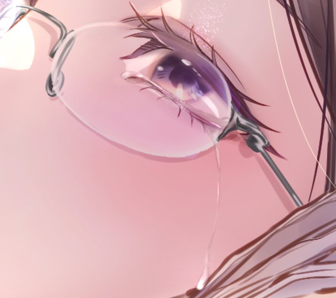 「brown hair tears」 illustration images(Latest)