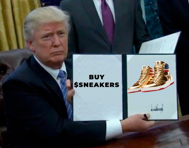 Trump Sneakers tweet media