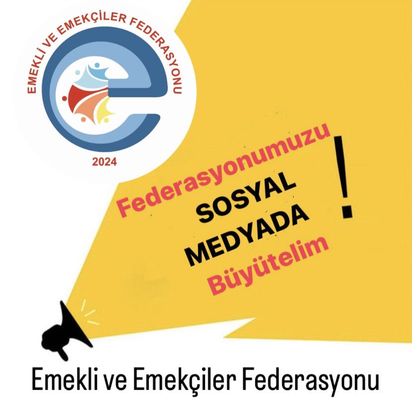 Ali Osman Horuzoğlu (@ali_osman78) on Twitter photo Genel Başkanımız <a href="/gonulborann/">Gönül Boran Özüpak</a> önderliğinde kurulan #EmekliVeEmekçilerFederasyonu’muzu Sosyal Medyalarda paylaşarak herkese ve her kesime duyuralım.
Duymayan kalmasın! Genel Başkanımız <a href="/gonulborann/">Gönül Boran Özüpak</a> önderliğinde kurulan #EmekliVeEmekçilerFederasyonu’muzu Sosyal Medyalarda paylaşarak herkese ve her kesime duyuralım.
Duymayan kalmasın!