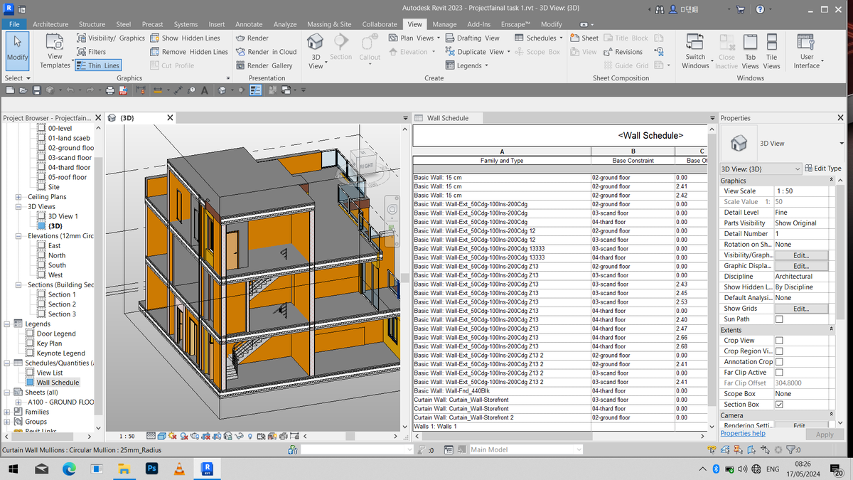 بعد توقف لمدة عام بسبب الحرب القائم في السودان نواصل ما بدانا 
 في دبلومة BIM Architecture.  
والحمد الله اليوم اكملنا أول مرحله في الدبلومة   تم تسليم آخر تاسك في كورس

* Revit Basic