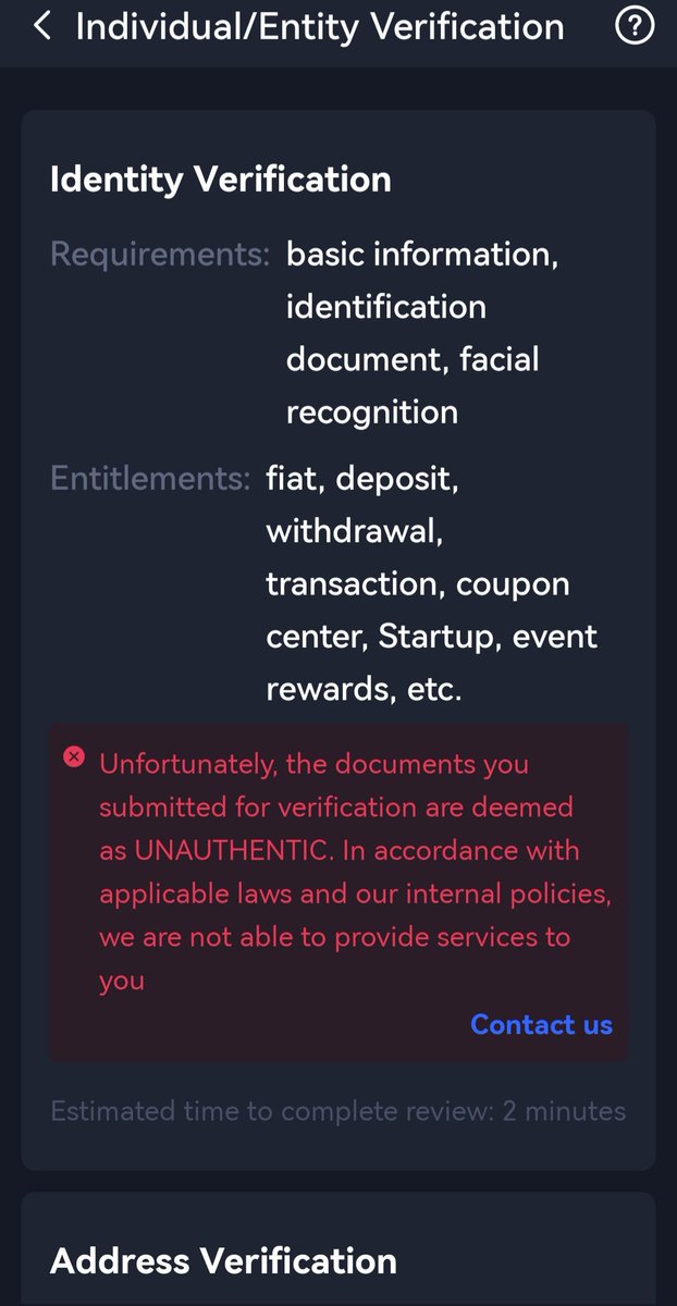 wwong313's tweet photo. @Sholstar_page @gate_io Same here, they do not allow me to do KYC coz I am in the restricted country. But there is no warning before that. They have to give specific date that my account will be suspended.

Now I cannot sell or transfer any asset to somewhere else.

This is totally ridiculous !!! https://t.co/Gupc91sCTB