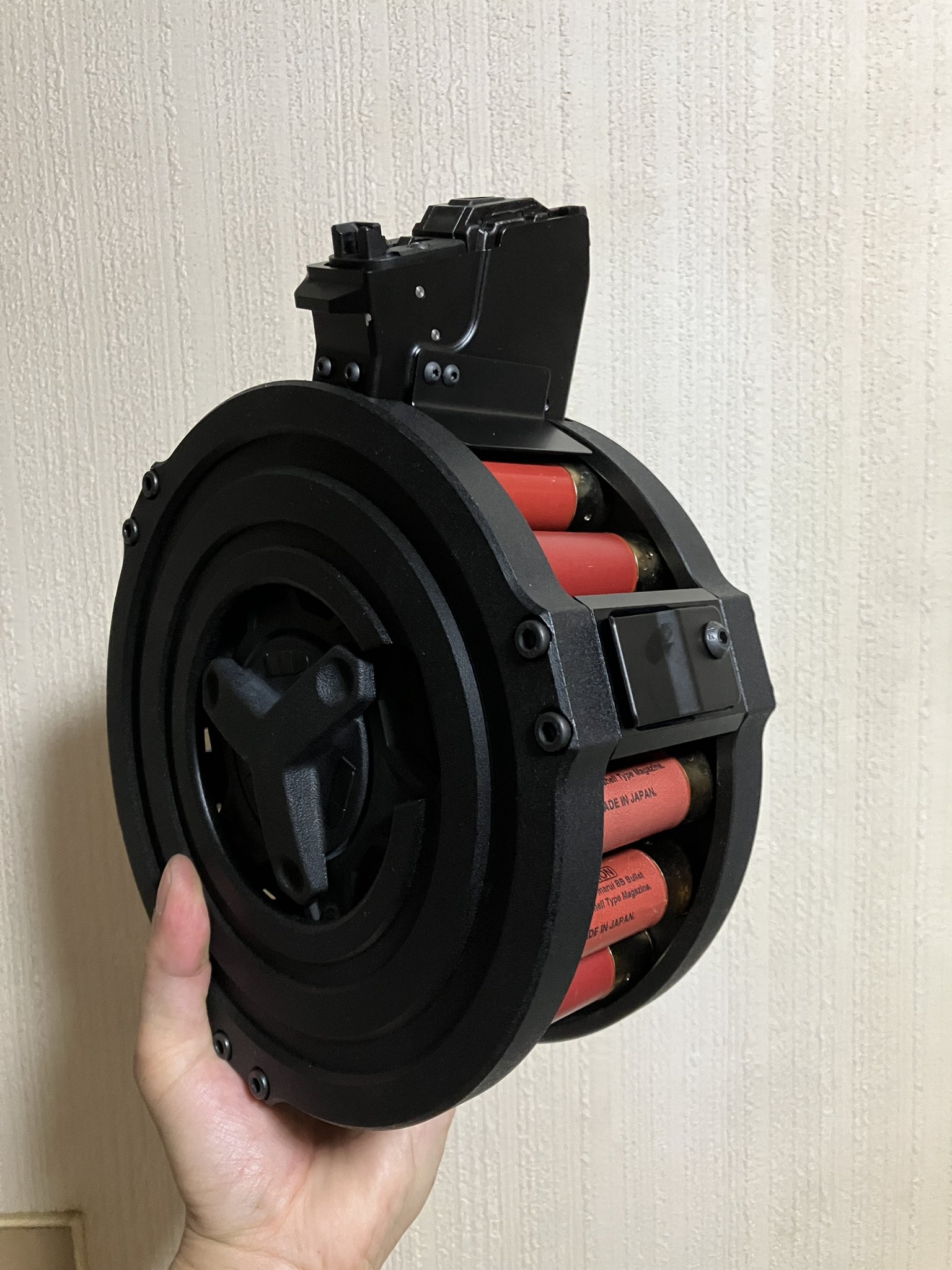 L.A.ホビーショップ / STD電動M4用 2150連 ドラムマガジン