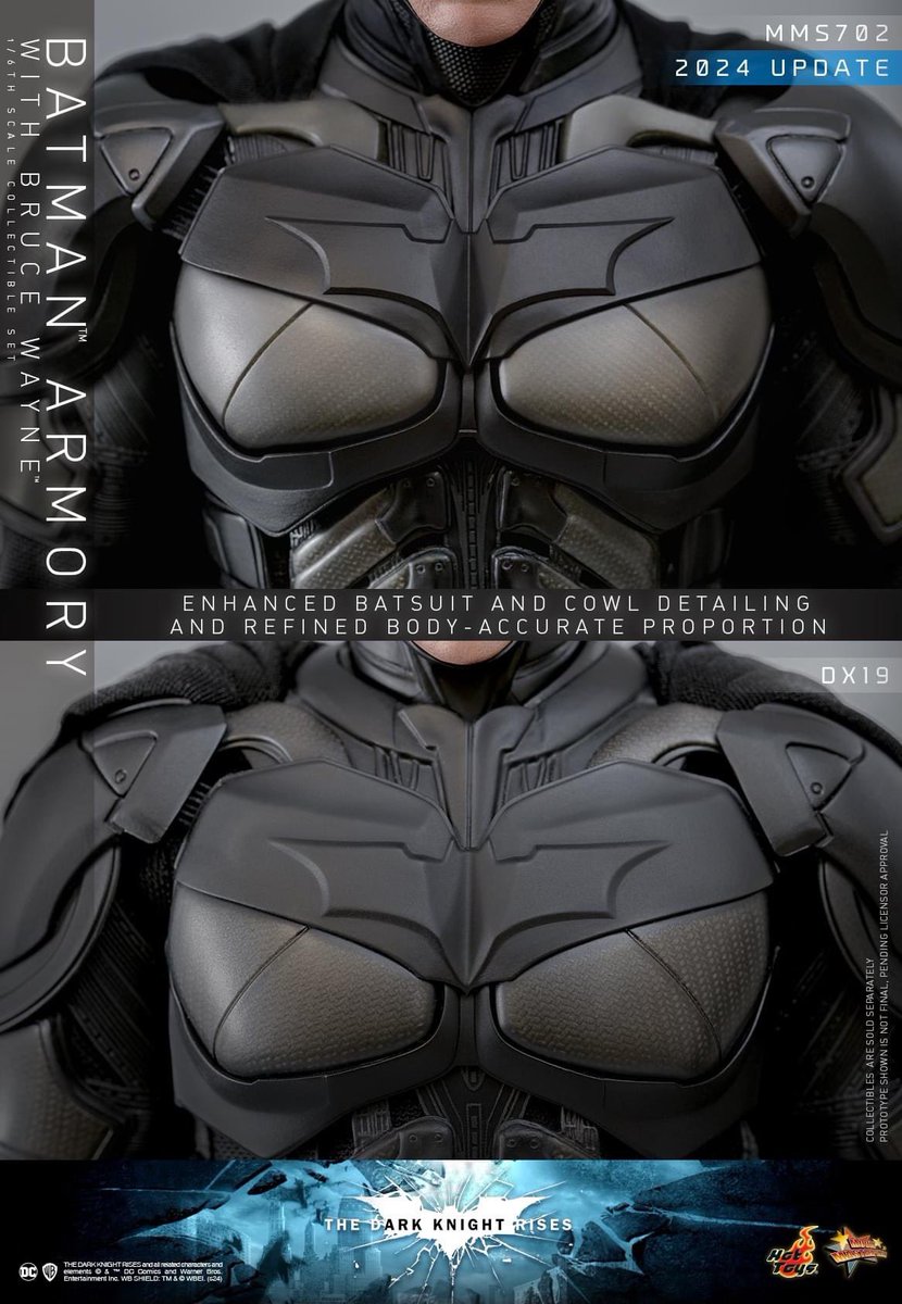 Update on Hot Toys Batman Armory with Bruce Wayne 1/6th scale Collectible Set (MMS702) Part 1