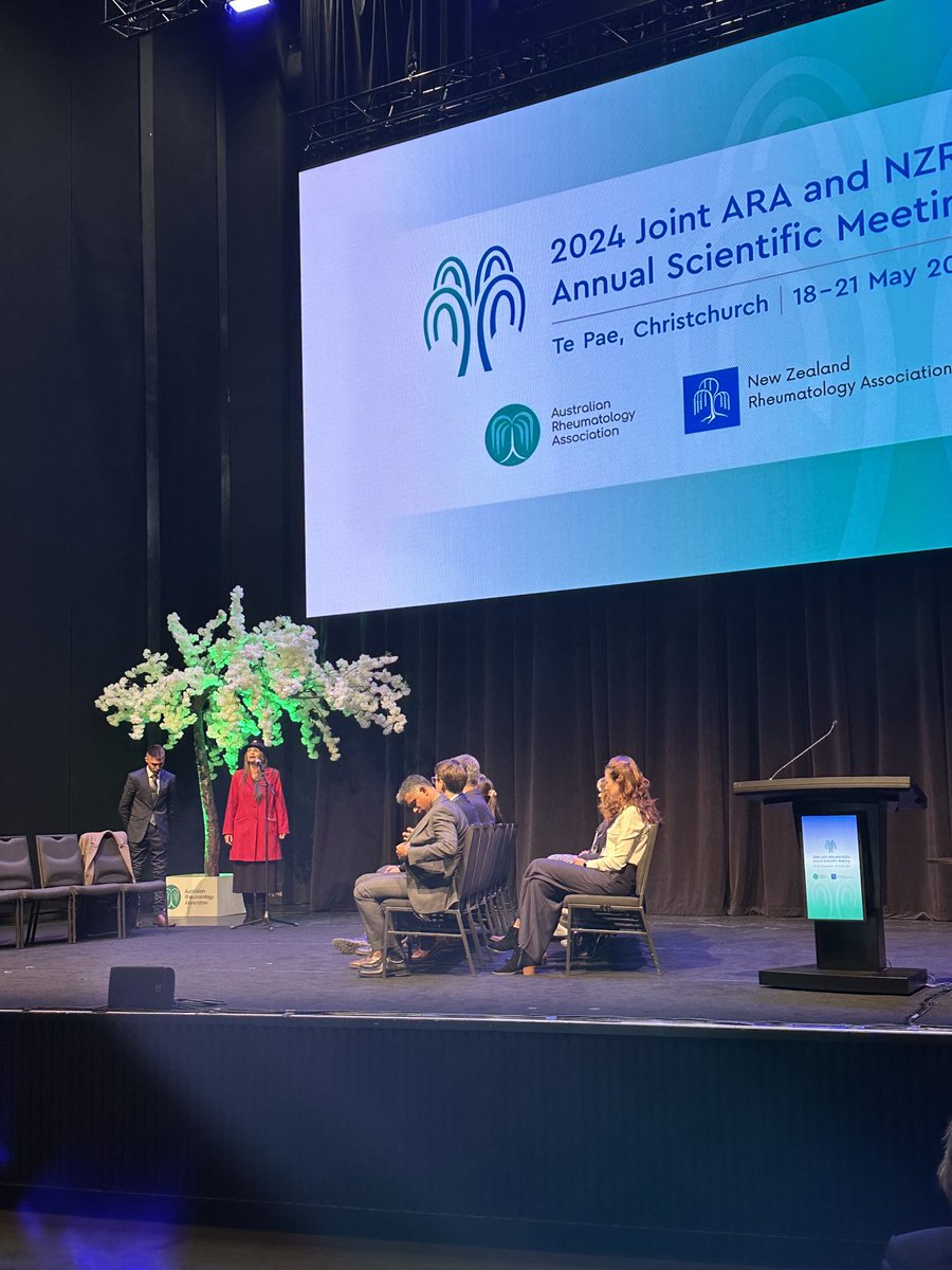 It's underway! Joint ARA and NZRA Annual Scientific Meeting. Stay tuned for a great few days in Christchurch ⁦@AusRheum⁩ #ARANZRA2024
