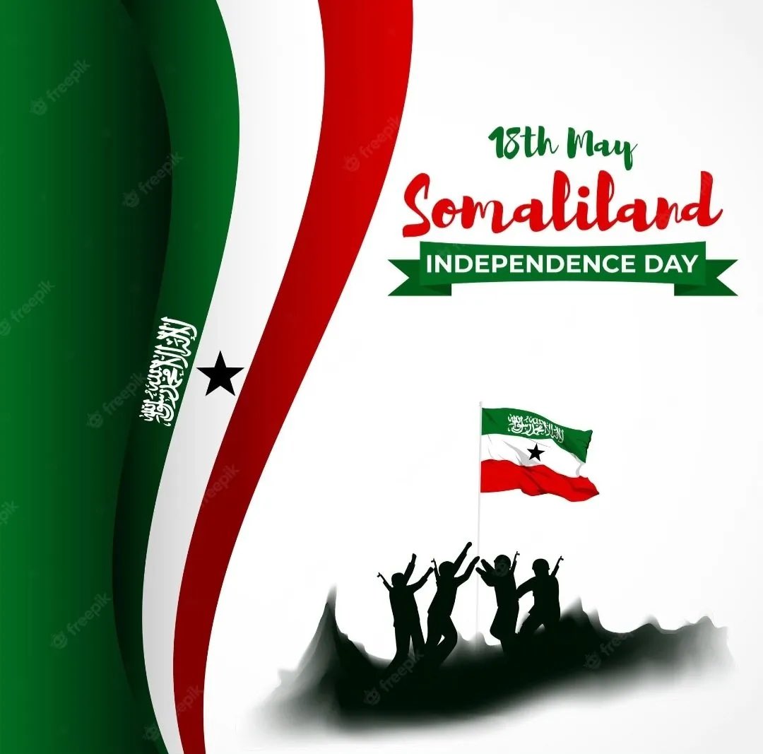 Congratulations to the people of the Republic of Somaliland. Today marks the anniversary of the Republic of Somaliland's restoration from an authoritarian regime, which occurred on this day in 1991. Our country has prospered since May 18th, and brought our nation an