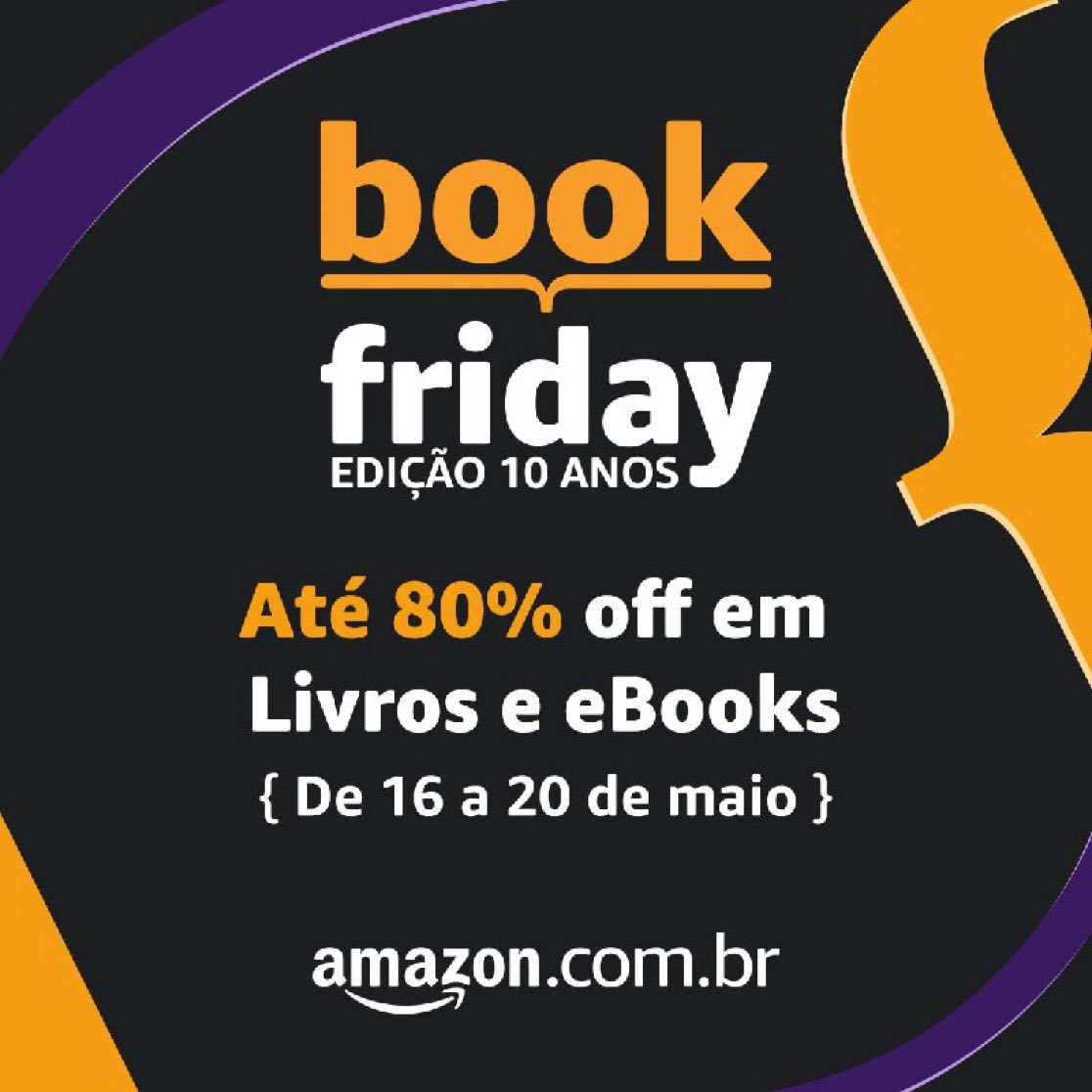 CUPONS DE LIVROS NA BOOK FRIDAY 🔥

➡️40%off em Livros Selecionados
🔗amzn.to/3V4l0s7 
🎟️LIVROS40OFF (No app)
 
➡️Compre 3 e ganhe 20% off no mais barato
🔗amzn.to/3wHzCEz 
🎟️BOOKS20   
 
➡️40%off em Livros Importados
🔗amzn.to/4bzXnNO 
🎟️IMPORTADOS40