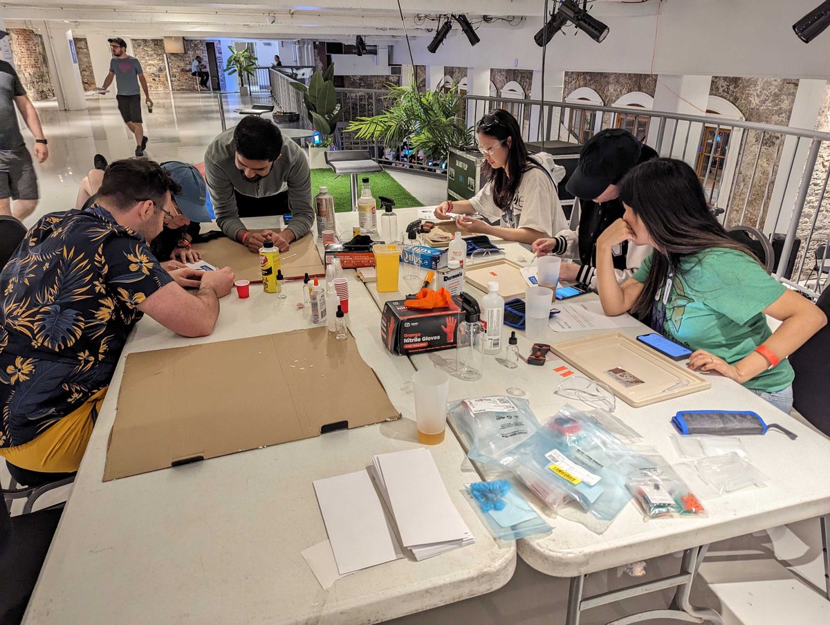 Hacking... with needles?? Only at #nsec2024